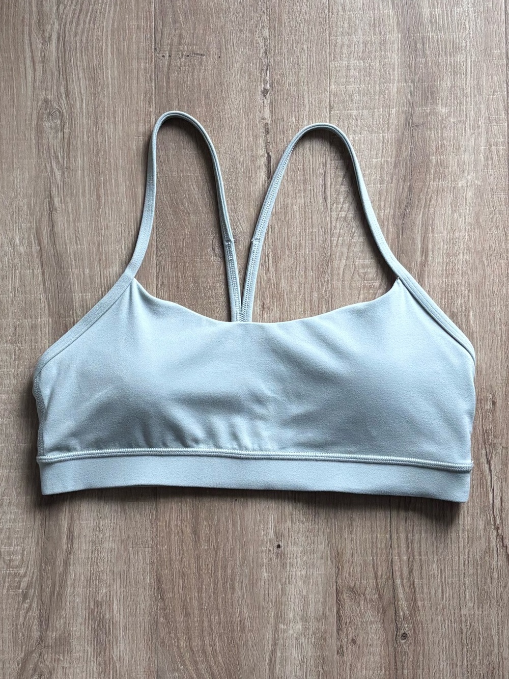 Lululemon Flow Y Bra in Green